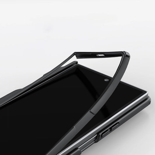 Nillkin Super Frosted Shield Fold Magnethülle für Samsung Galaxy Z Fold 7, kompatibel mit MagSafe, Schwarz