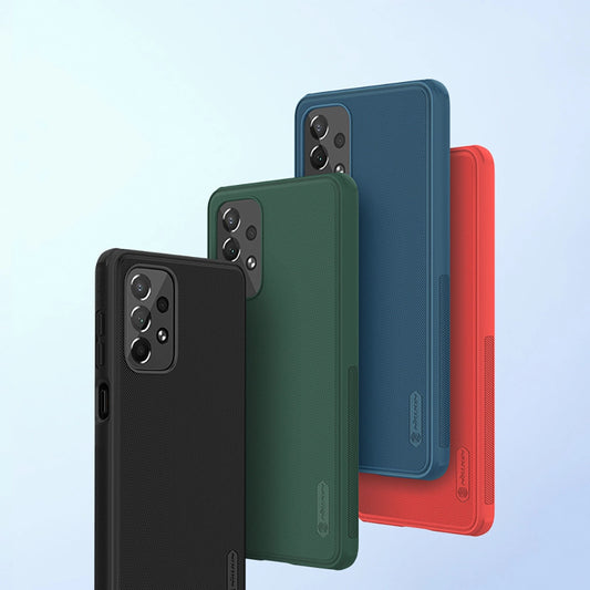 Nillkin Super Frosted Shield Pro robuste Schutzhülle für Samsung Galaxy A73 schwarz