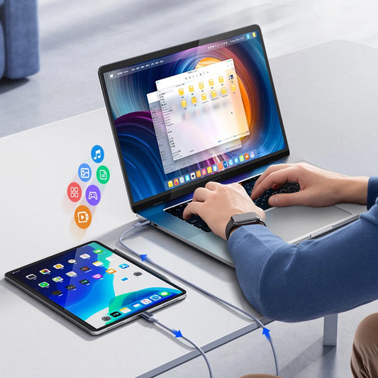 Orico CDX 100W 5A Power Delivery USB-C - USB-C 1m Kabel - Blau