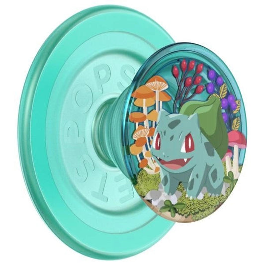 Popsockets 2 Bulbasaur-Griff und Telefonständer mit MagSafe