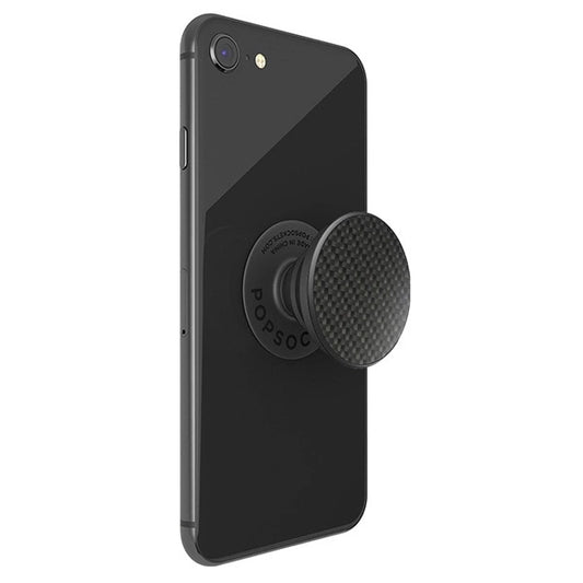 Popsockets 2 Handyhalter und Ständer aus echter Carbonfaser