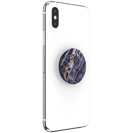 Popsockets 2 – Handyhalter und Ständer in Gold auf dunklem Marmor