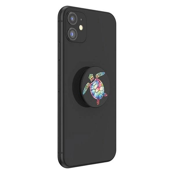 Popsockets 2 Psychedelic Turtle Handyhalter und Ständer