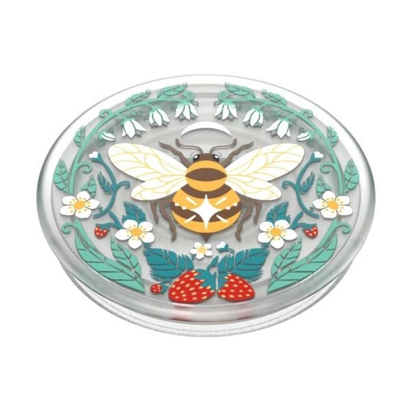 Popsockets PlantCore Grip Bee Boho-Telefonhalter und -Ständer