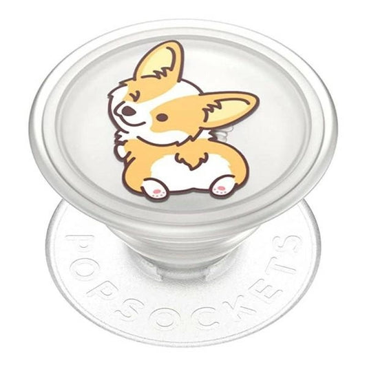 Popsockets PlantCore Grip Cheeky Corgi-Telefonhalter und -Ständer