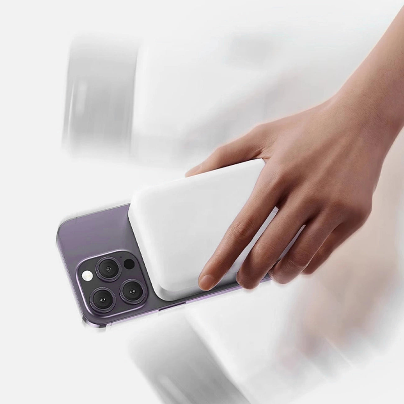 Powerbank Dudao K26 10000mAh 20W USB-A / USB-C / MagSafe - weiß