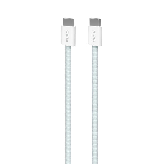 Puro Fabrik USB-C – USB-C-Kabel 1,5 m 60 W 480 Mbit/s – blau
