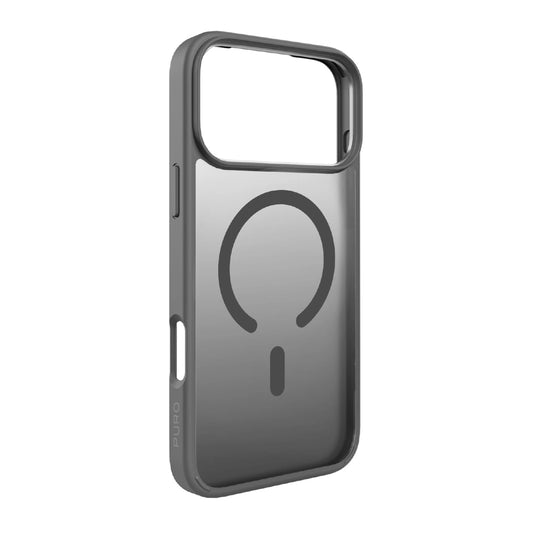 Puro Gradient TPU MagSafe Compatible Case für iPhone 17 Pro - Grau
