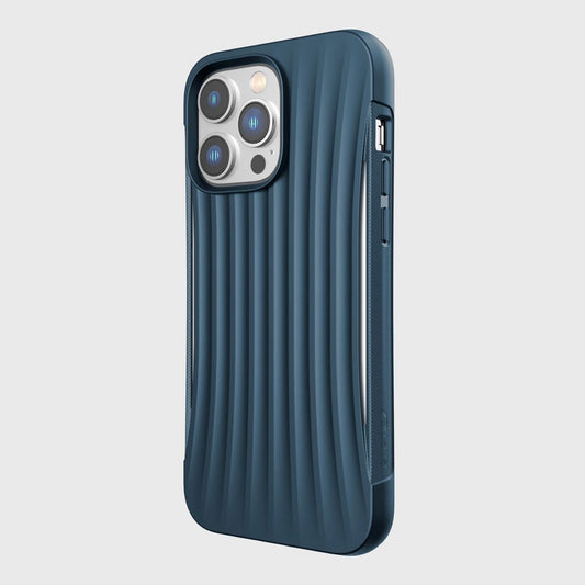 Raptic X-Doria Clutch Case iPhone 14 Pro Rückseite blau