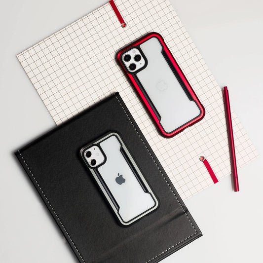 Raptic X-Doria Shield Case iPhone 14 gepanzerte Hülle blau