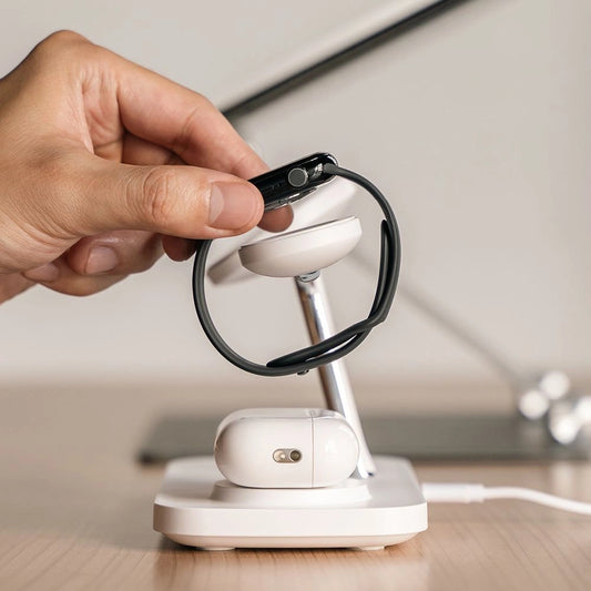 Ringke 3in1 QI2 MagSafe Kabelloses Ladegerät - Weiß