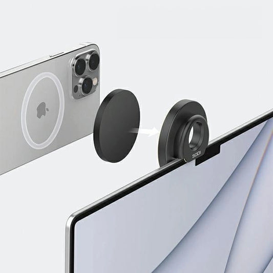 SODI BM-330 3-in-1 Induktions-Multifunktionshalter für iMac - schwarz