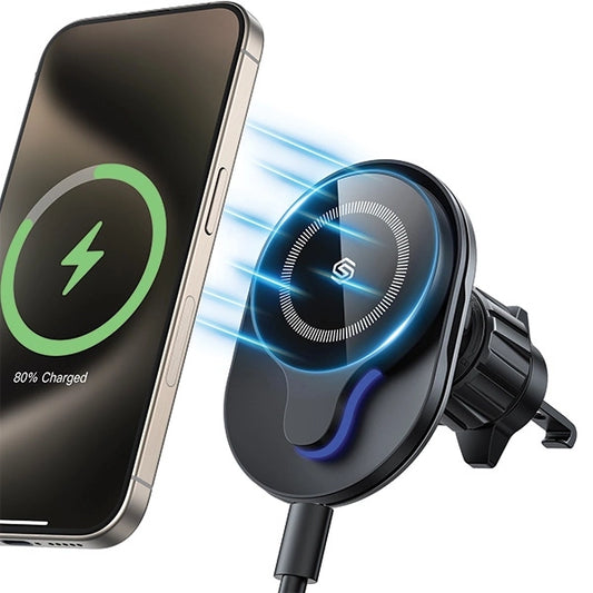 SODI C50 Rotierende Lüftungshalterung 15W mit MagSafe C50 - Schwarz