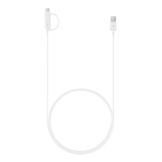 Samsung Combo EP-DG930DWEGWW Kabel USB-A / Micro-USB - USB-C 1,5 m - Weiß