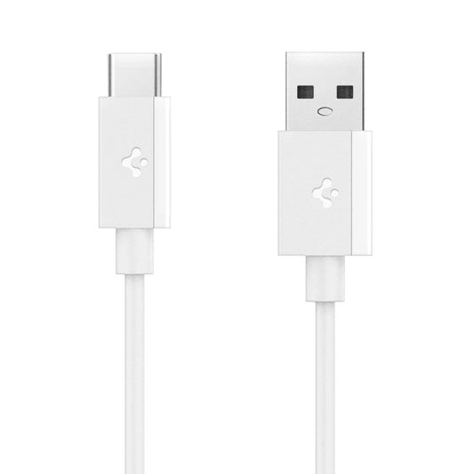 Spigen EB6010AC USB-A / USB-C 60W Kabel 100 cm - Weiß