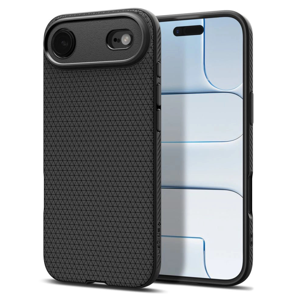 Spigen Liquid Air Case für iPhone 17 Air - Mattschwarz