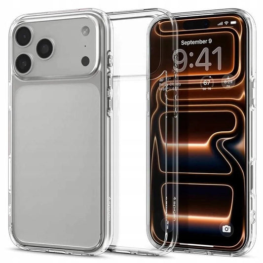 Spigen Ultra Hybrid Case für iPhone 17 Pro Max - Transparent