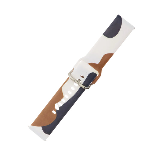 Strap Moro für Samsung Galaxy Watch 45 / 46 / 47 mm Silikonarmband Uhrenarmband - Muster 1