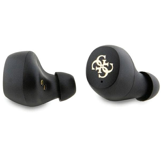 TWS Guess 4G Metall-Bluetooth-Kopfhörer mit ENC-Dockingstation – Pink