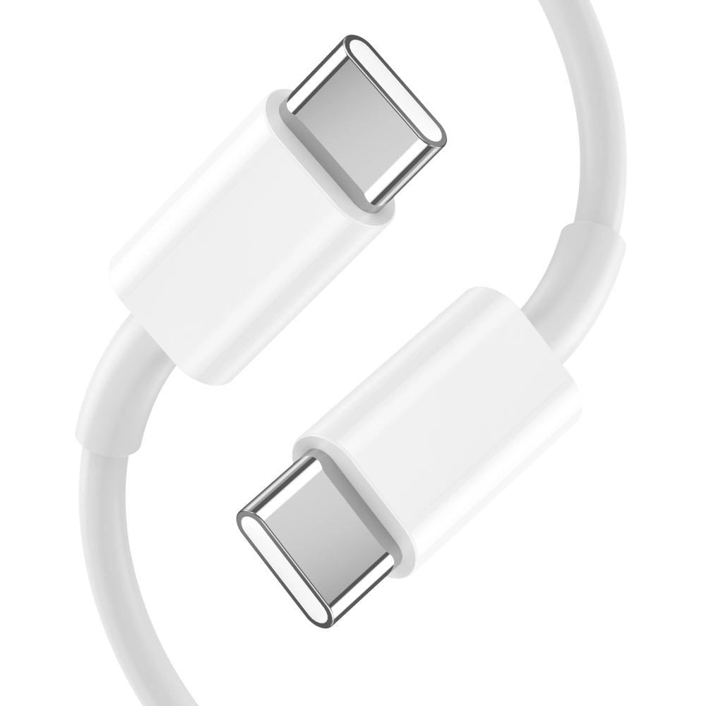 Tech-Protect C20W USB-C PD 20W / USB-A QC 3.0 Netzwerkladegerät mit USB-C / USB-C-Kabel – Weiß