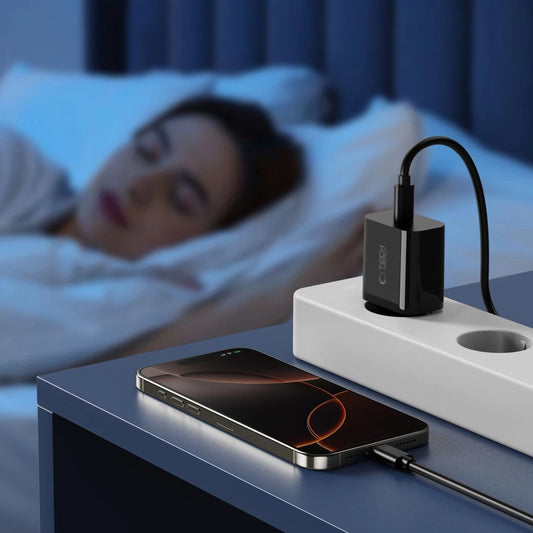 Tech-Protect NC20W USB-C 1-Port PD20W Wandladegerät - Schwarz