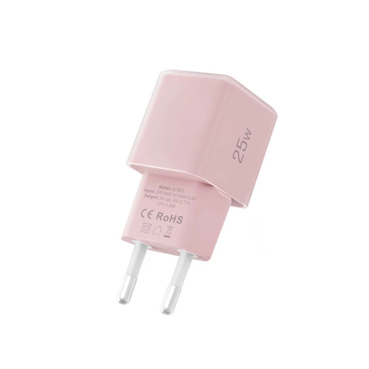 Tech-Protect NCM25 USB-C PD 25W Wandladegerät - Rosa
