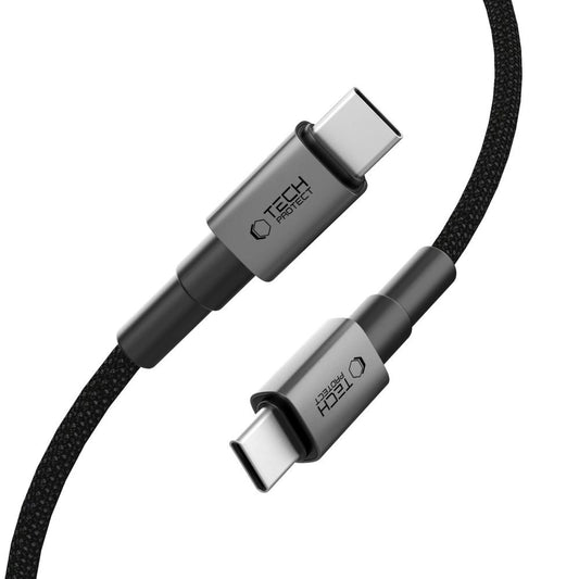 Tech-Protect UltraBoost DNA USB-C PD60W/3A Kabel 25 cm – grau