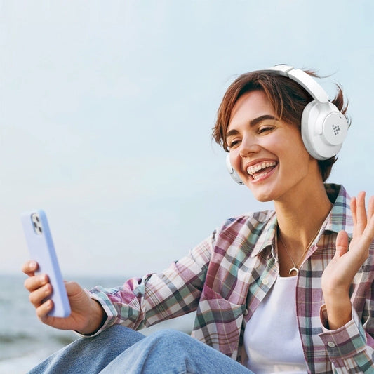 Tronsmart SOUNFII Q20S Hybrid ANC Kabellose Kopfhörer mit aktiver Geräuschunterdrückung - Weiß