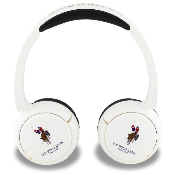 US Polo Bluetooth On-Ear-Kopfhörer USHPV6PUNH weiß/weißes DH-Farblogo