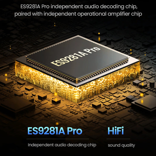 Ugreen CM545 DAC-Kopfhörerverstärker von USB-C auf 3,5-mm-Miniklinke – Schwarz