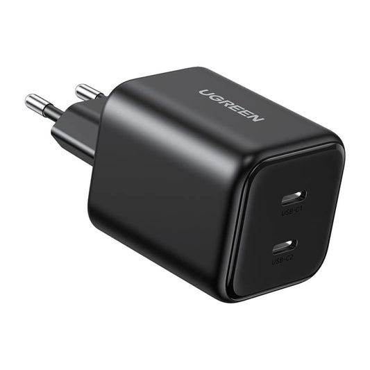 Ugreen GaN 45W 2xUSB-C Ladegerät - Schwarz