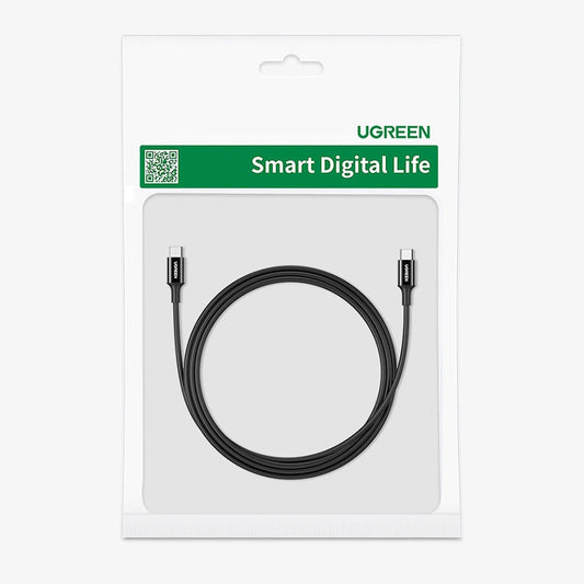 Ugreen Kabel USB Typ C (männlich) auf Typ C (männlich) Kabel 1m weiß (US300)