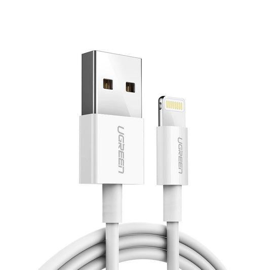 Ugreen US155 20728 USB-A / Lightning MFi 2,4A Kabel 1m - Weiß