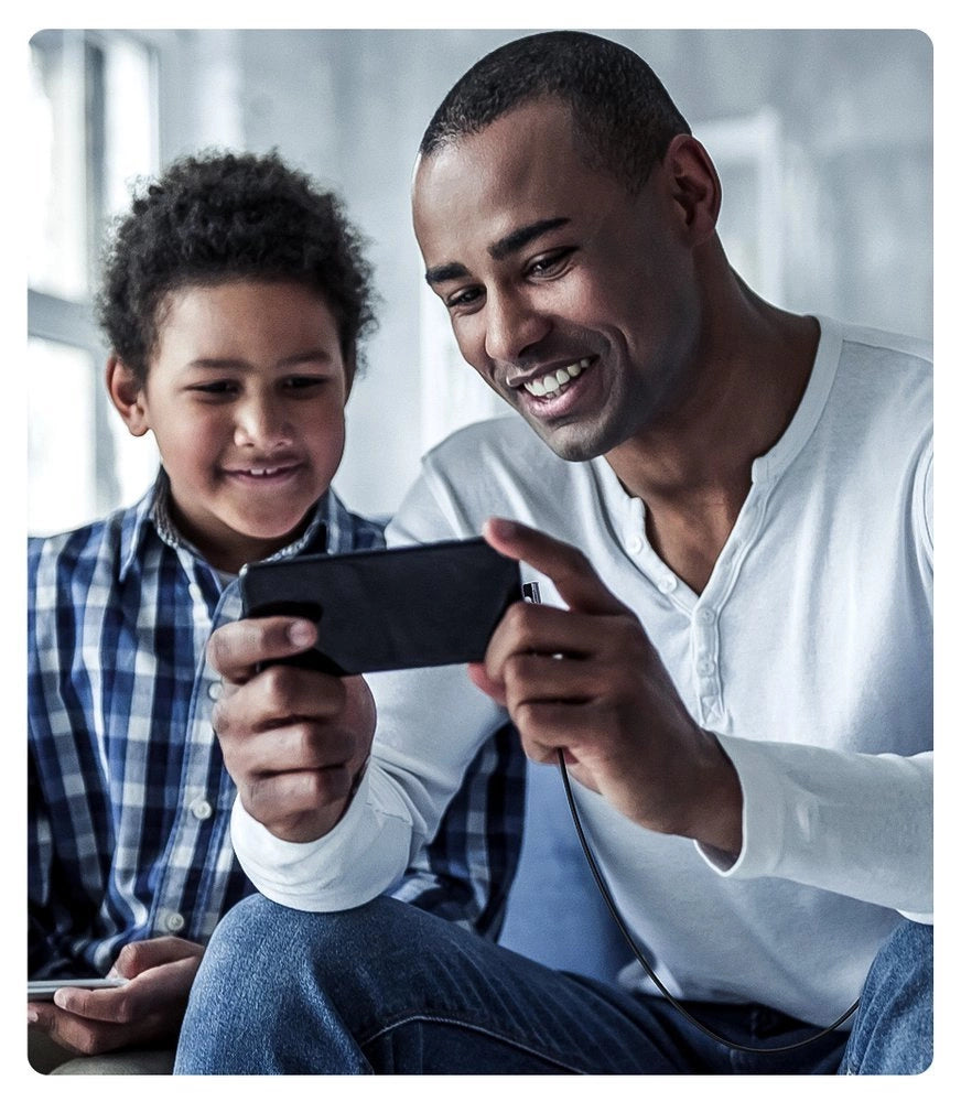 Ugreen US299 60521 abgewinkeltes Lightning /USB-A-MFi-Kabel 2,4 A 1 m – schwarz