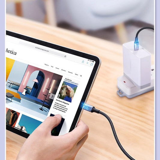 Ugreen US316 70429 USB-C – USB-C PD QC FCP Kabel 100 W 5 A 480 Mbit/s 2 m – Grau