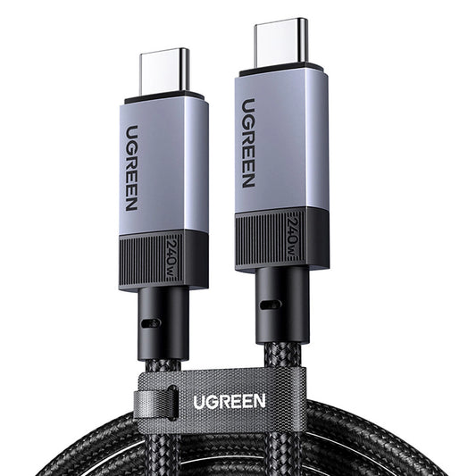 Ugreen USB4 40 Gbit/s USB-C auf USB-C Kabel 240 W 8K 60 Hz 1 m - Schwarz