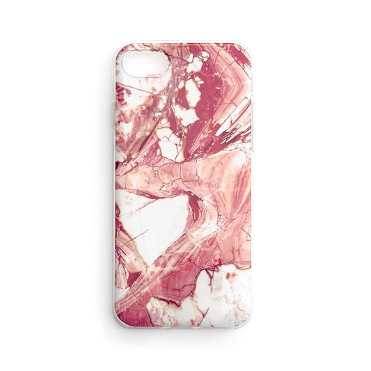 Wozinsky Marble TPU Cover Gel Marmor für Samsung Galaxy A02s EU pink