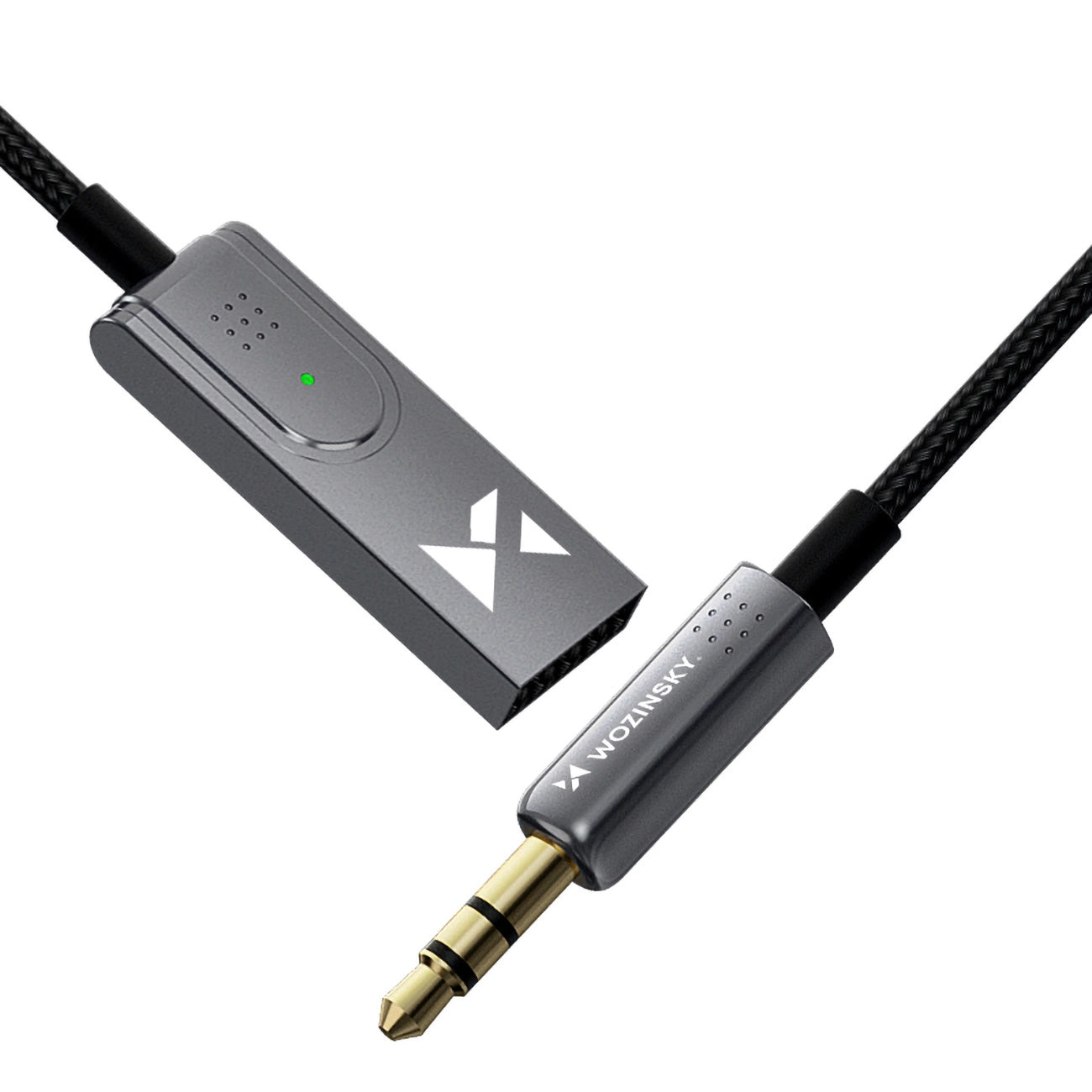 Wozinsky WTODB Bluetooth 5.3 Audioadapter / AUX-Audioempfänger