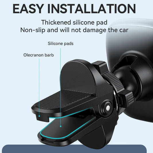 Wozinsky WUMTK Magnetische Handyhalterung für Autolüftung, Schwarz