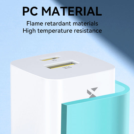Wozinsky WWCEAC GaN USB-A USB-C 33W Wandladegerät - Weiß