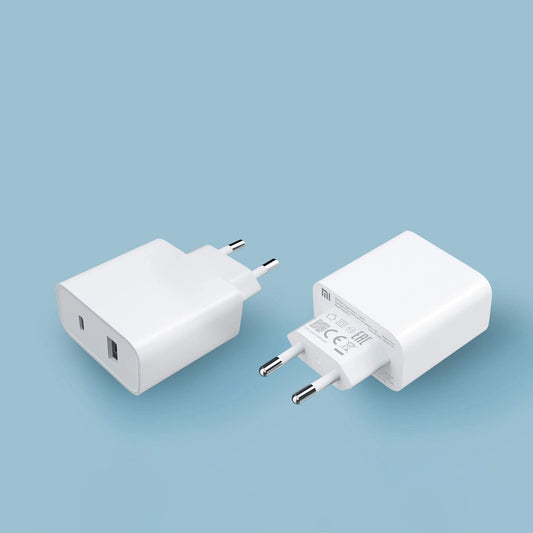 Xiaomi Travel Charger Combo Schnellladegerät USB-A / USB-C 33W PD weiß (BHR4996GL)