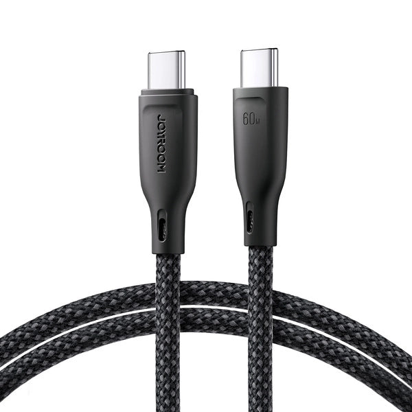 USB-C auf USB-C Ladekabel – 60W Schnellladen & Datenübertragung 1m