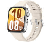 Fitness-Tracker, Gehäusefarbe silber, Armbandfarbe weiß, 1,82 Zoll, GPS, Unisex, iOS kompatibel, Android kompatibel, Aluminium Gehäuse, Fluorelastomer Armband, AMOLED Display