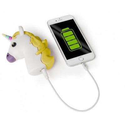 Blondes Einhorn Emoji Powerbank 2200 mAh