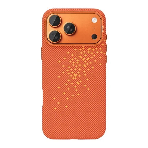 Rixus Alpine Ultra Slim Hülle mit MagSafe in Galaxy Orange – STARPHONE Aachen