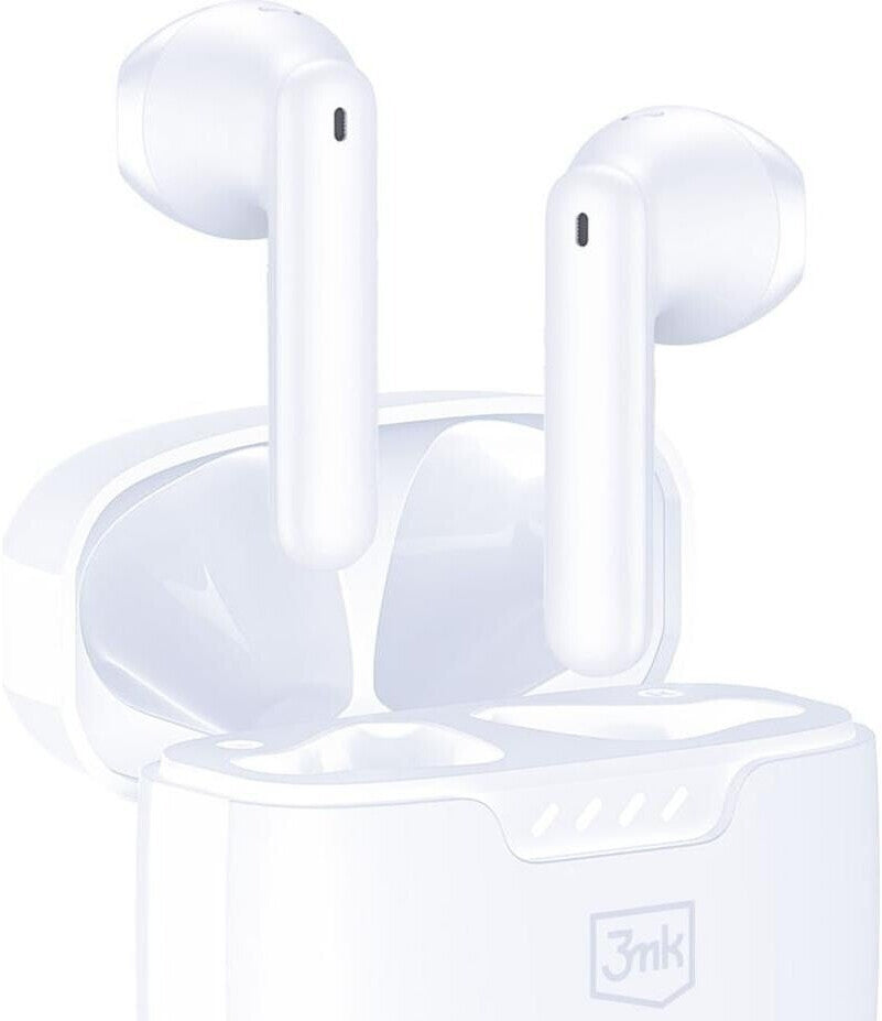 3mk TWS Movepods Bluetooth 5.4 White (Active Noise Cancellation 5 h Wireless) White