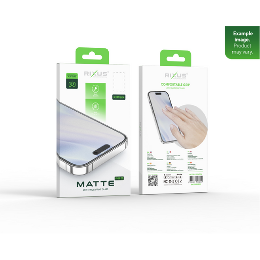 Rixus Matte Tempered Glass For Apple iPhone 14 Pro Max