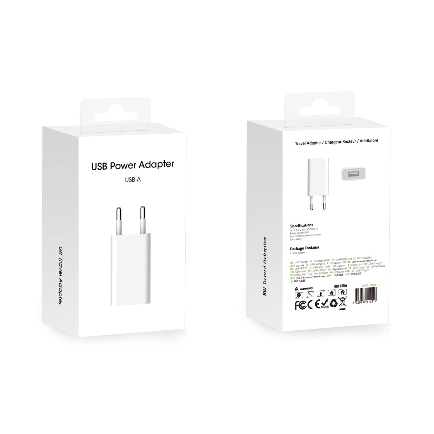 USB Power Adapter 5W