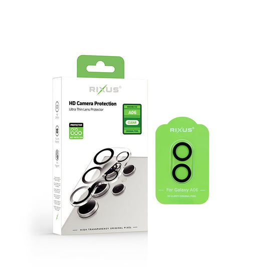Rixus Clear HD Camera Tempered Glass For Samsung Galaxy A06