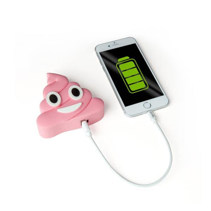 Rosa Haufen Emoji Powerbank 2200 mAh